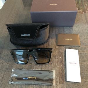 Tom Ford Sabrina 58mm square sunglasses
